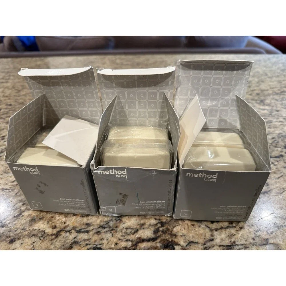 Method Bloq Fleur De Eau 128 Gm Soap Body Wash  Discontinued Rare Lot 3